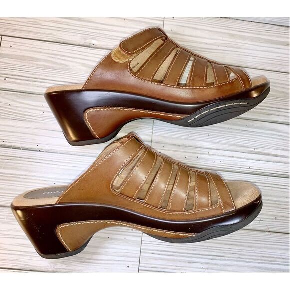 Rialto Brown Sugar Valencia Comfort Clog S:8.5 - Picture 5 of 10